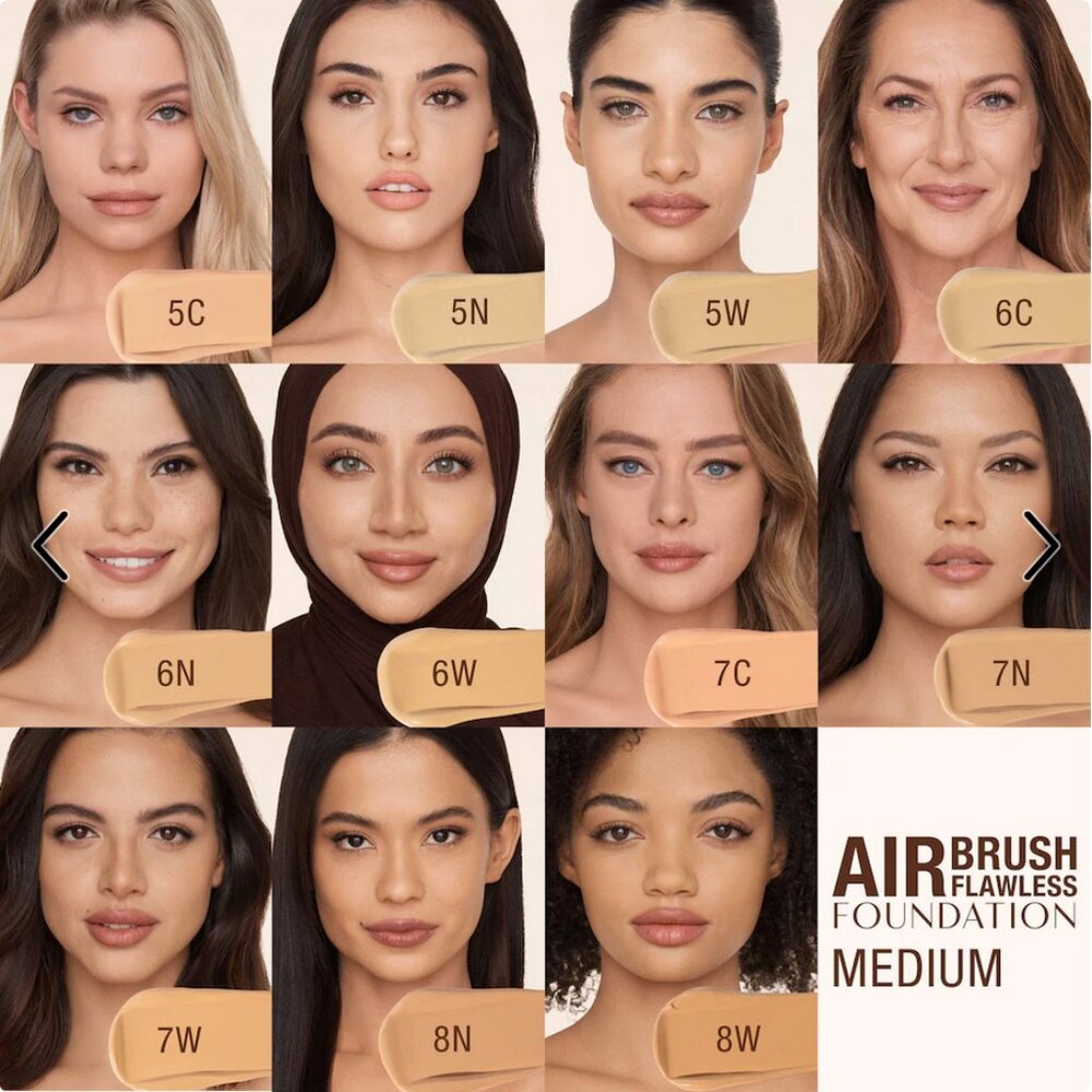 Charlotte Tilbury Airbrush Flawless Blurring & Matte Foundation - 8N - Picture 6 of 6